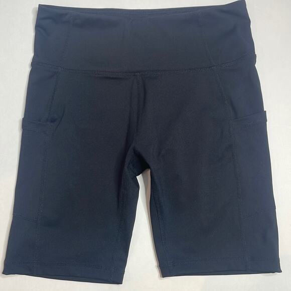 Baleaf black biker shorts 9 inch inseam - Picture 1 of 5